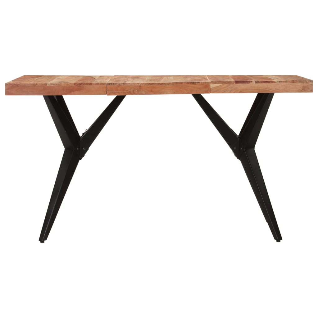 Esstisch 160x80x76 cm Massivholz Akazie