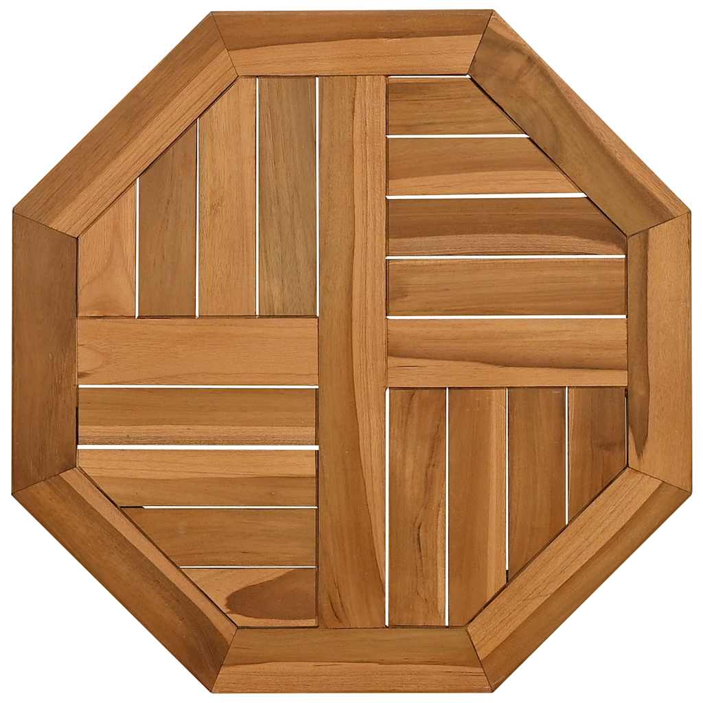 Tischplatte Massivholz Teak Rund 2,5 cm 40 cm