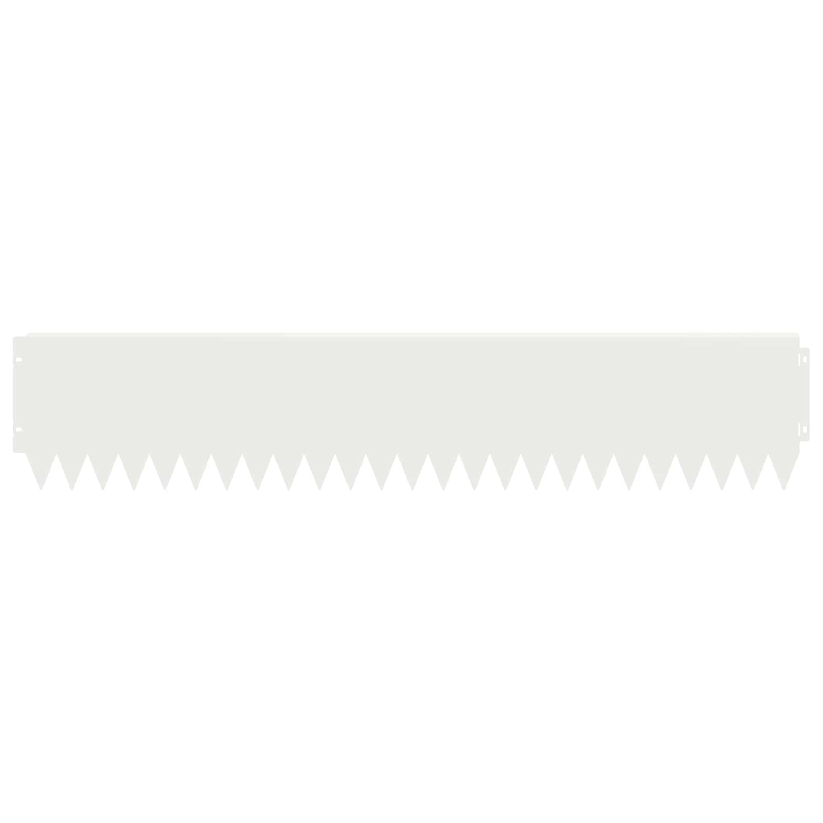 Raseneinfassung 10 pcs 103 x 10 cm Stahl Schwarz