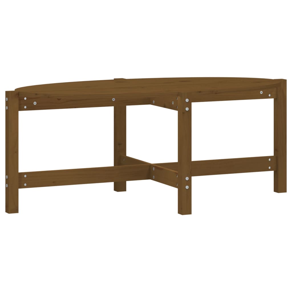 Couchtisch 118x63x45 cm Massivholz Kiefer