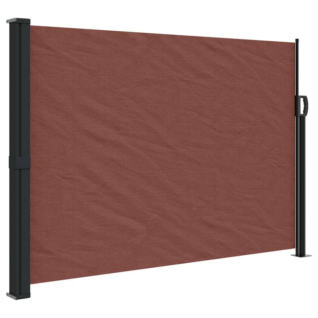 Seitenmarkise Ausziehbar Schwarz 100x300 cm