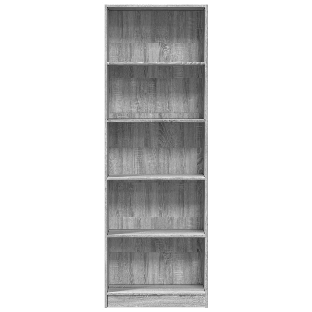 Bücherregal Weiß 40x24x75 cm Holzwerkstoff