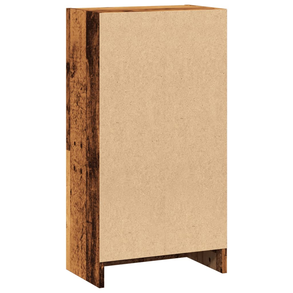 Bücherregal Weiß 40x24x75 cm Holzwerkstoff