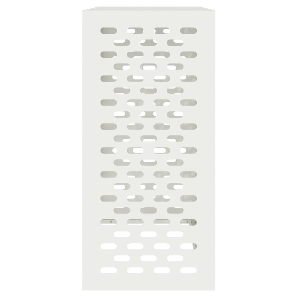 Klimaanlagenabdeckung Schwarz 90 x 40 x 60 cm Stahl
