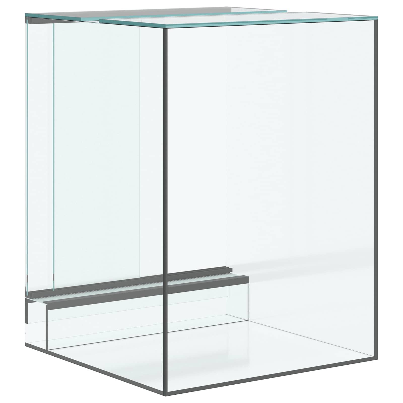 Terrarium mit Speicher Transparent 30 x 30 x 30 cm Glas