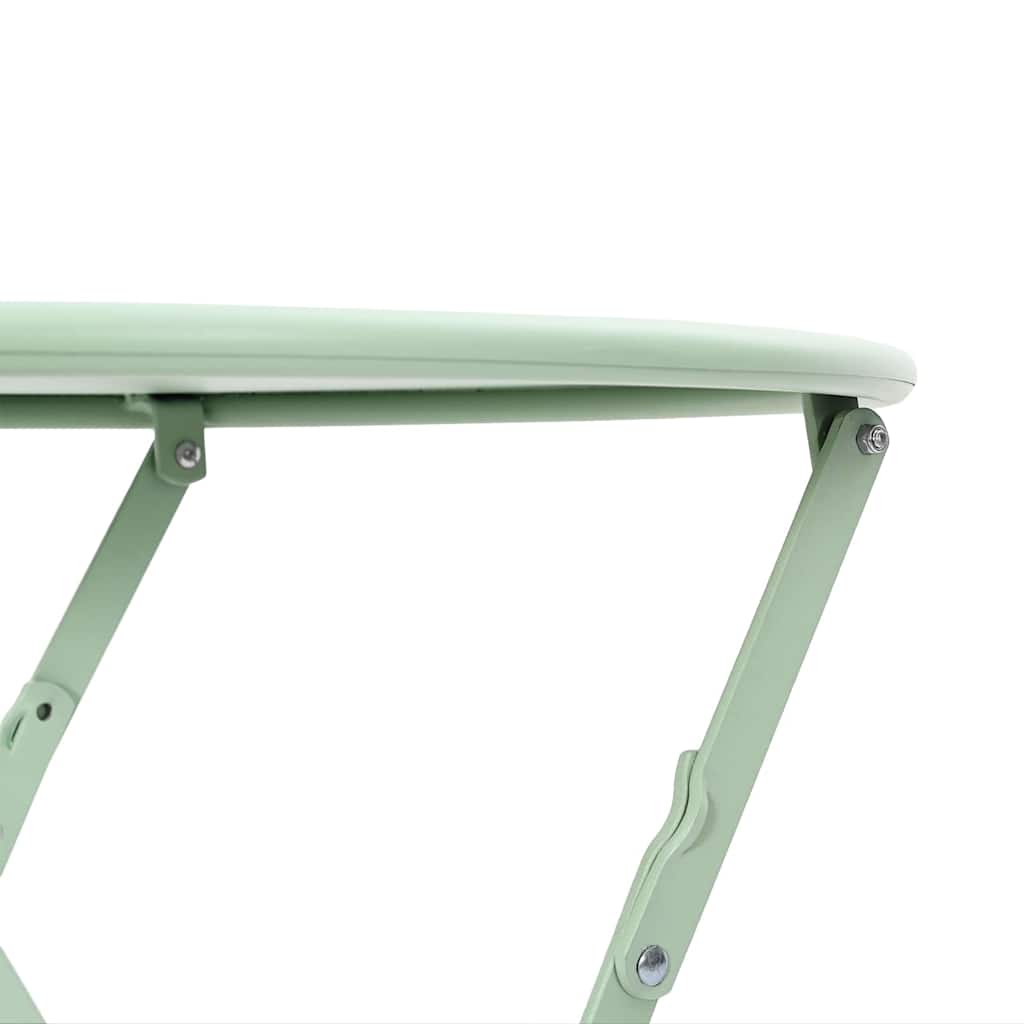 Bistrotisch Weiß Ø 50 x 71 cm Pulverbeschichteter Stahl