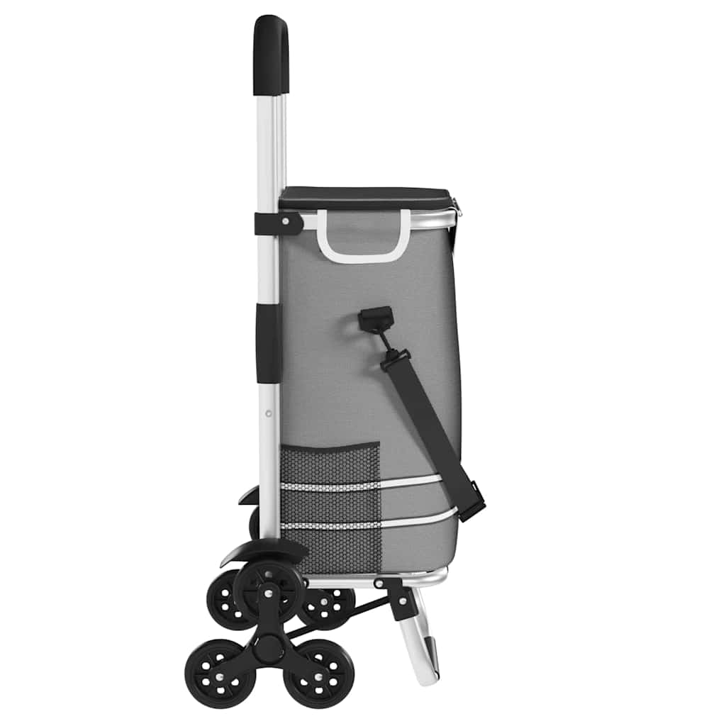 Einkaufswagen Schwarz 47 x 39 x 100,5 cm Oxford-stoff