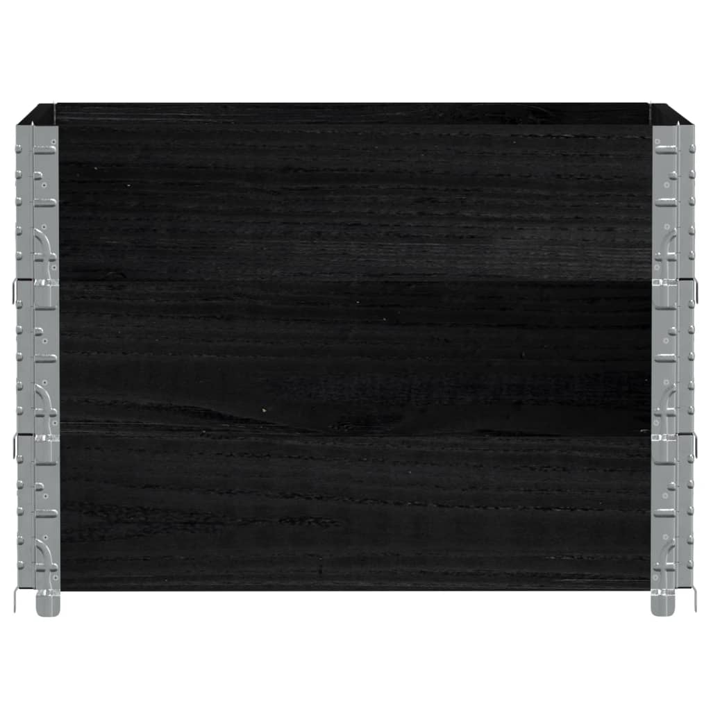 Pflanzkasten Grau 150x100 cm Massivholz Kiefer