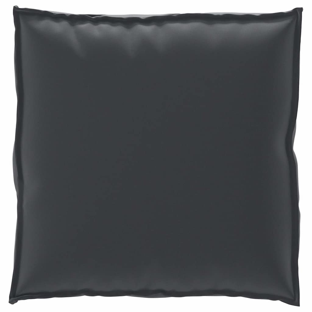 Kissen Anthrazit 70 x 70 x 12 cm Oxford-Stoff