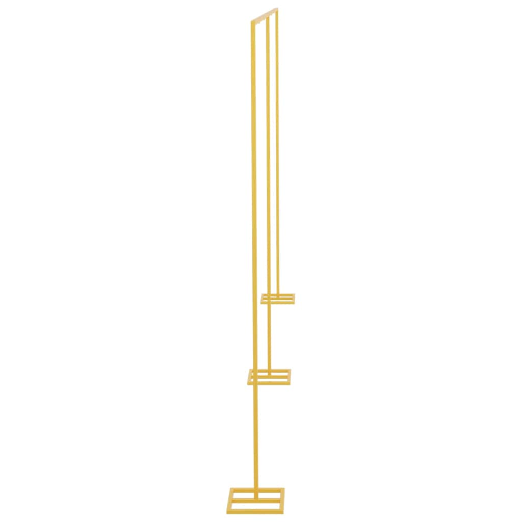 Hochzeitsbogen Gold 338 x 35 x 300 cm Stahl
