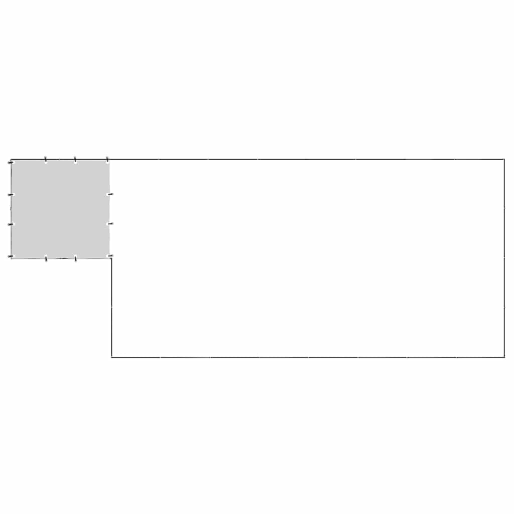 Hundezwinger Schwarz 6,05 m² Stahl