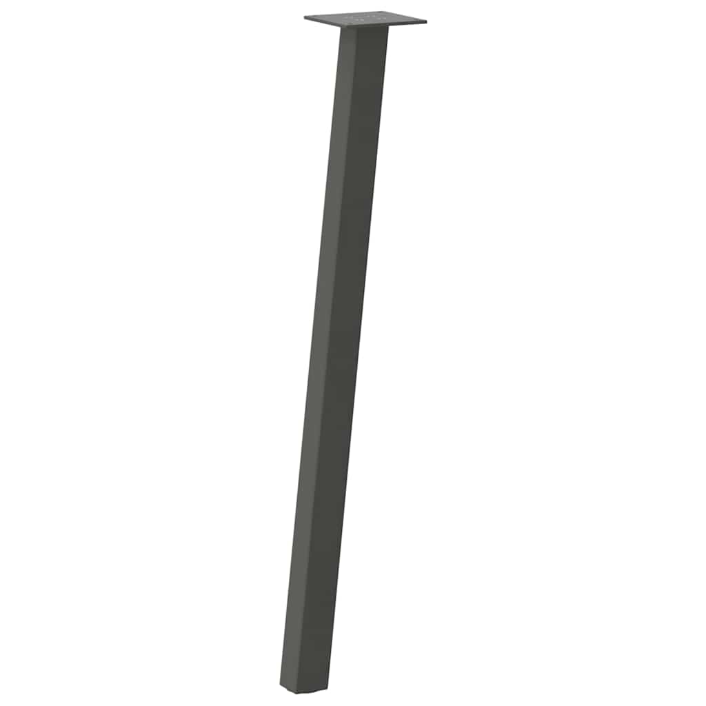 Couchtischbeine 4 Stk. Schwarz 30 cm Stahl
