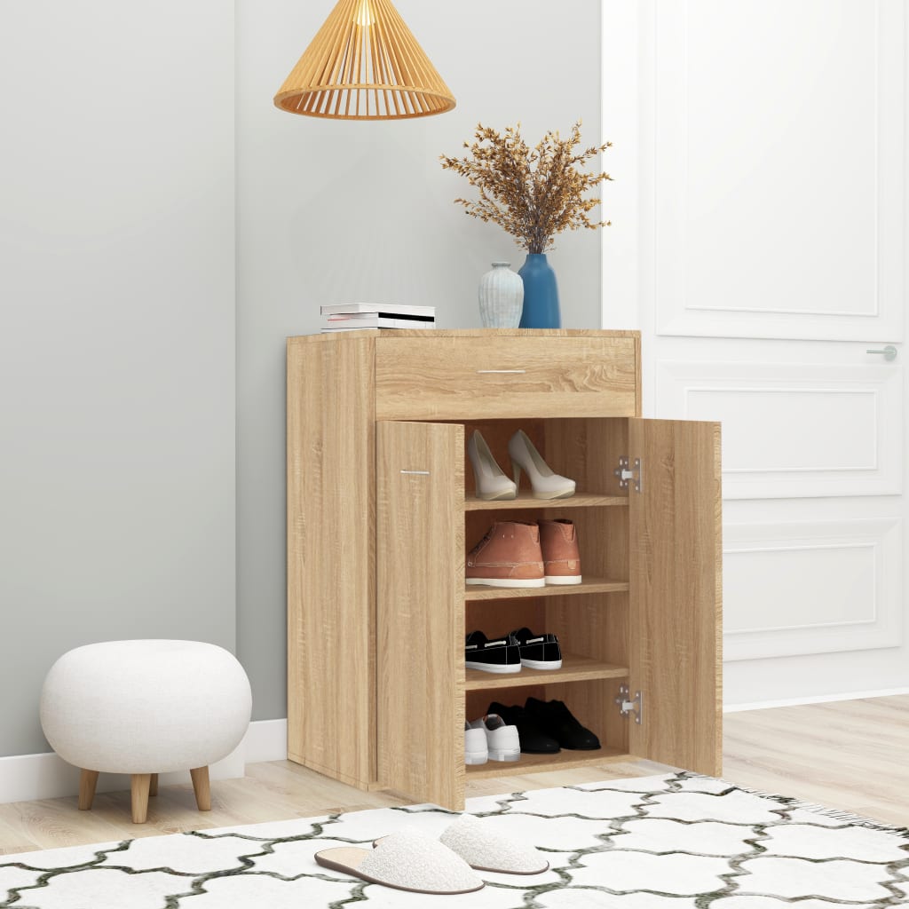 Schuhschrank Weiß 60×35×84 cm Holzwerkstoff