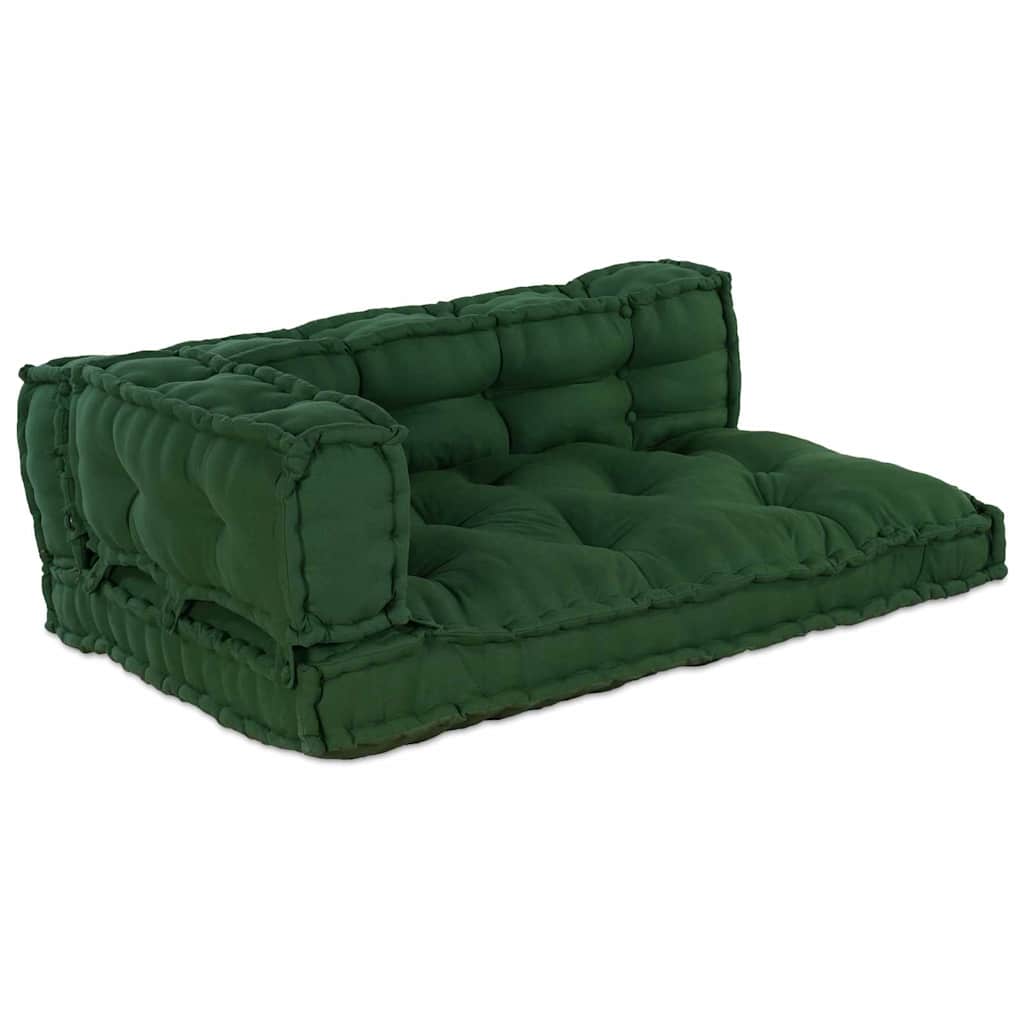 Palettensofa-Auflage Mehrfarbig Stoff Patchwork