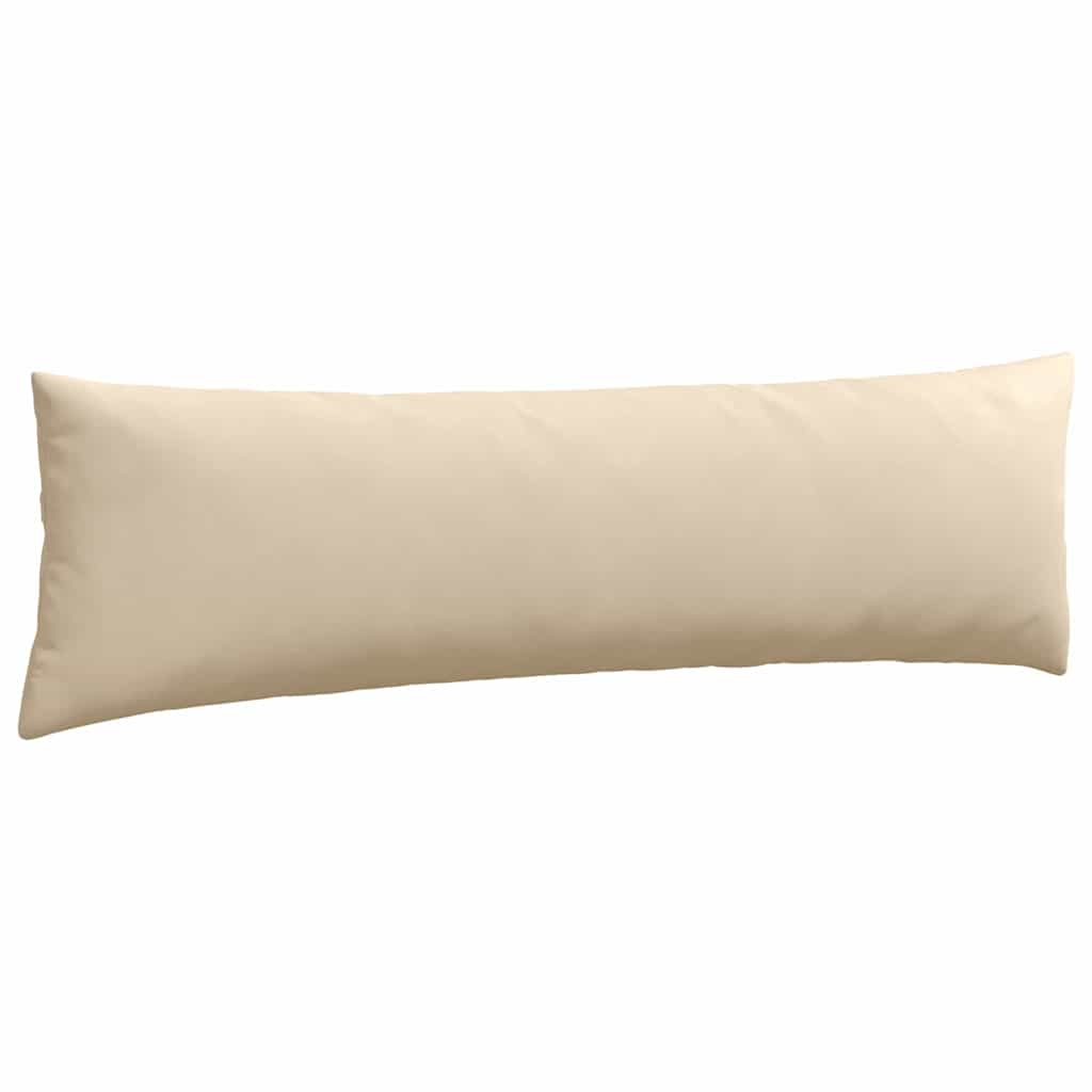Sofakissen 2 Stück Taupe 50 x 30 cm Stoff