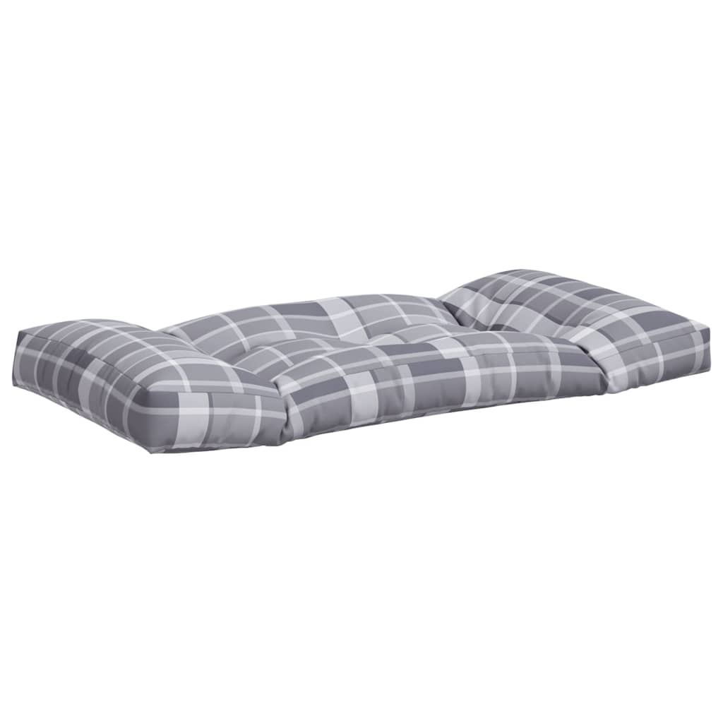 Palettenkissen Blau Weiß Gestreift 58x58x10 cm Oxford-Gewebe