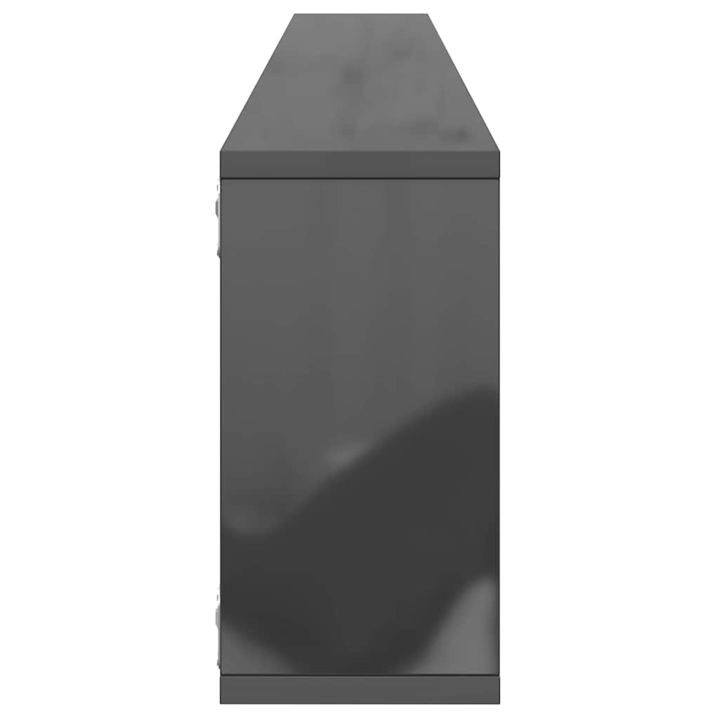 Würfelregale 2 Stk. Weiß 30x15x30 cm