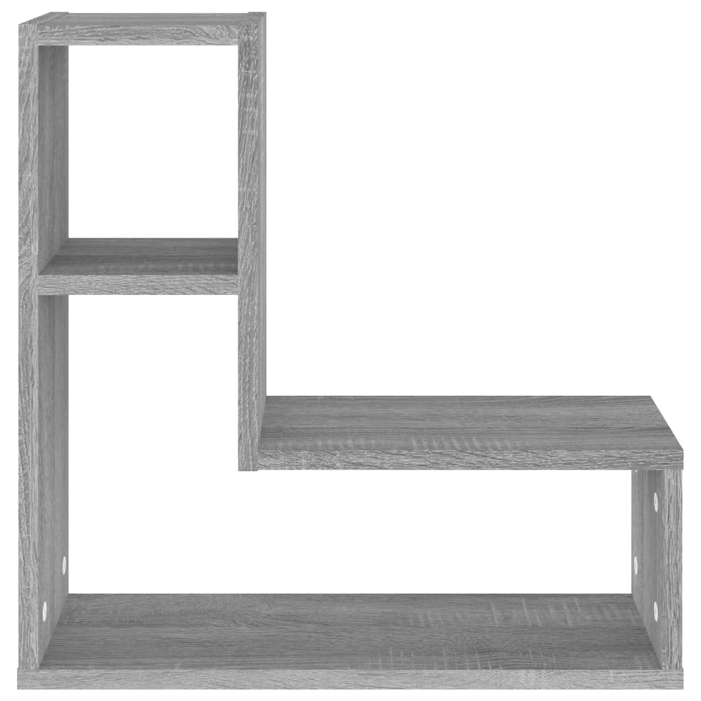 Wandregale 2 Stk. Weiß 50x15x50 cm Holzwerkstoff