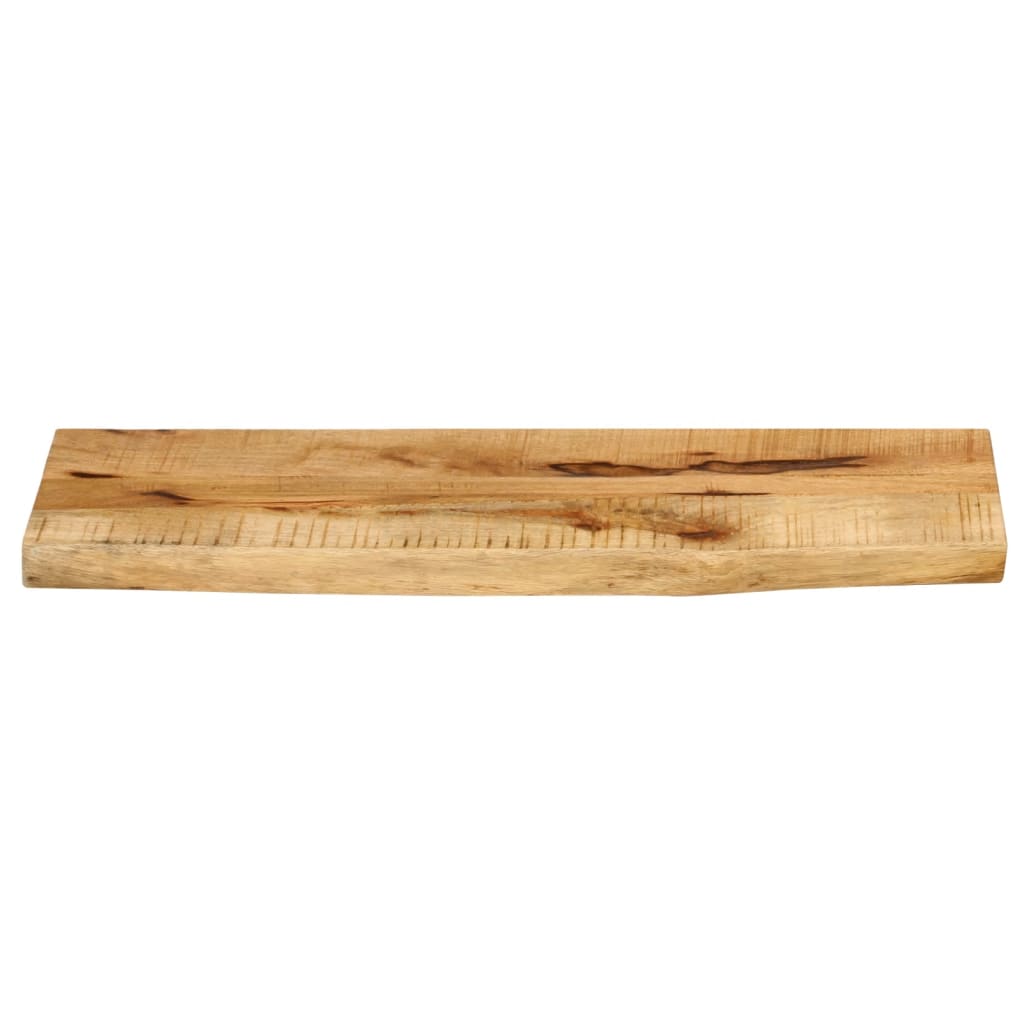 Wandregal 40x20x2,5 cm Rechteckig Massivholz Akazie Baumkante