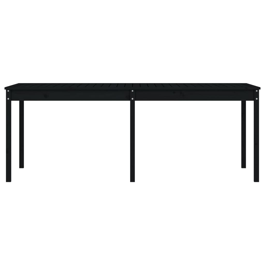 Gartentisch 82,5x82,5x76 cm Massivholz Kiefer