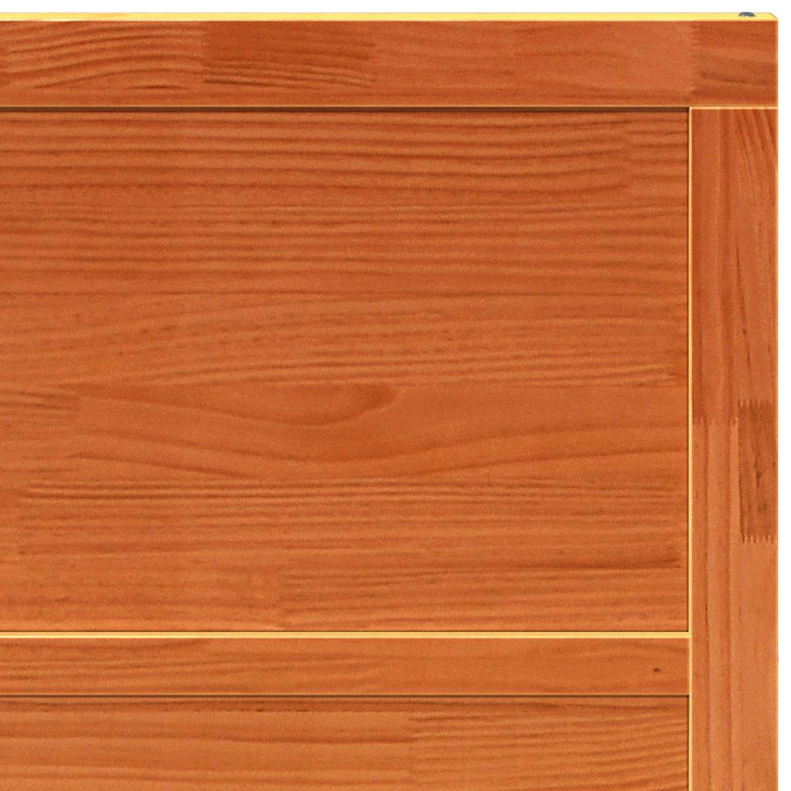 Scheunentür Natur 100 x 2,5 x 208 cm Massives Kiefernholz