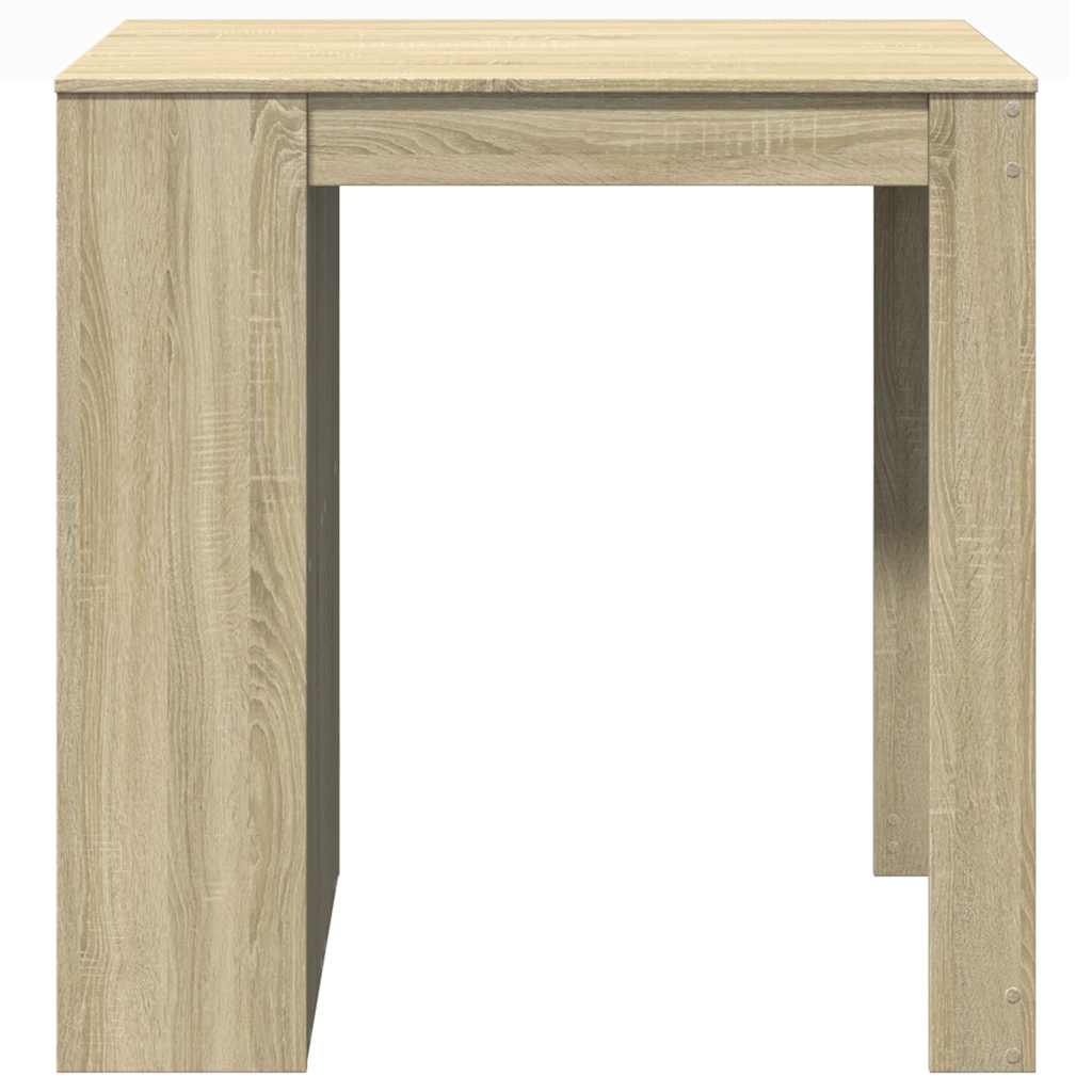 Bartisch Weiß 102x70x103,5 cm Holzwerkstoff