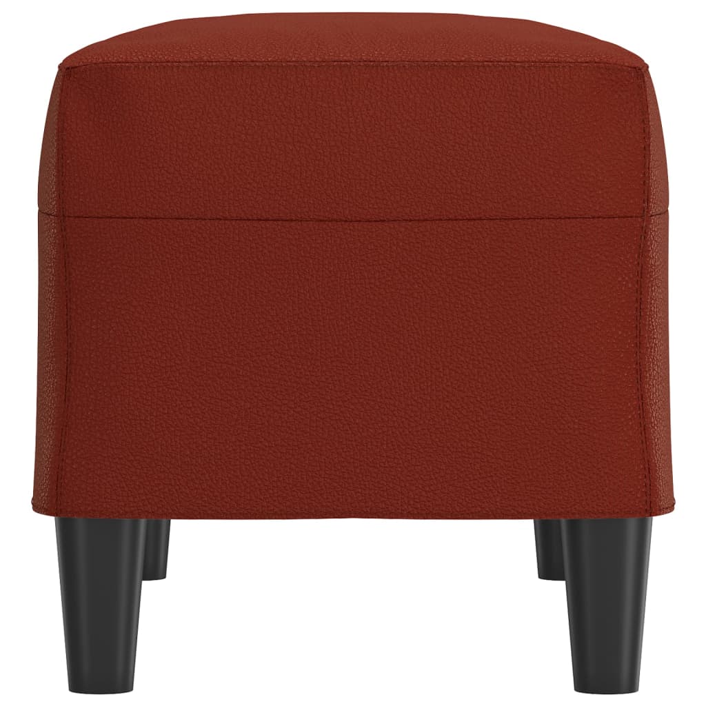 Sitzbank Schwarz 70x35x41 cm Kunstleder