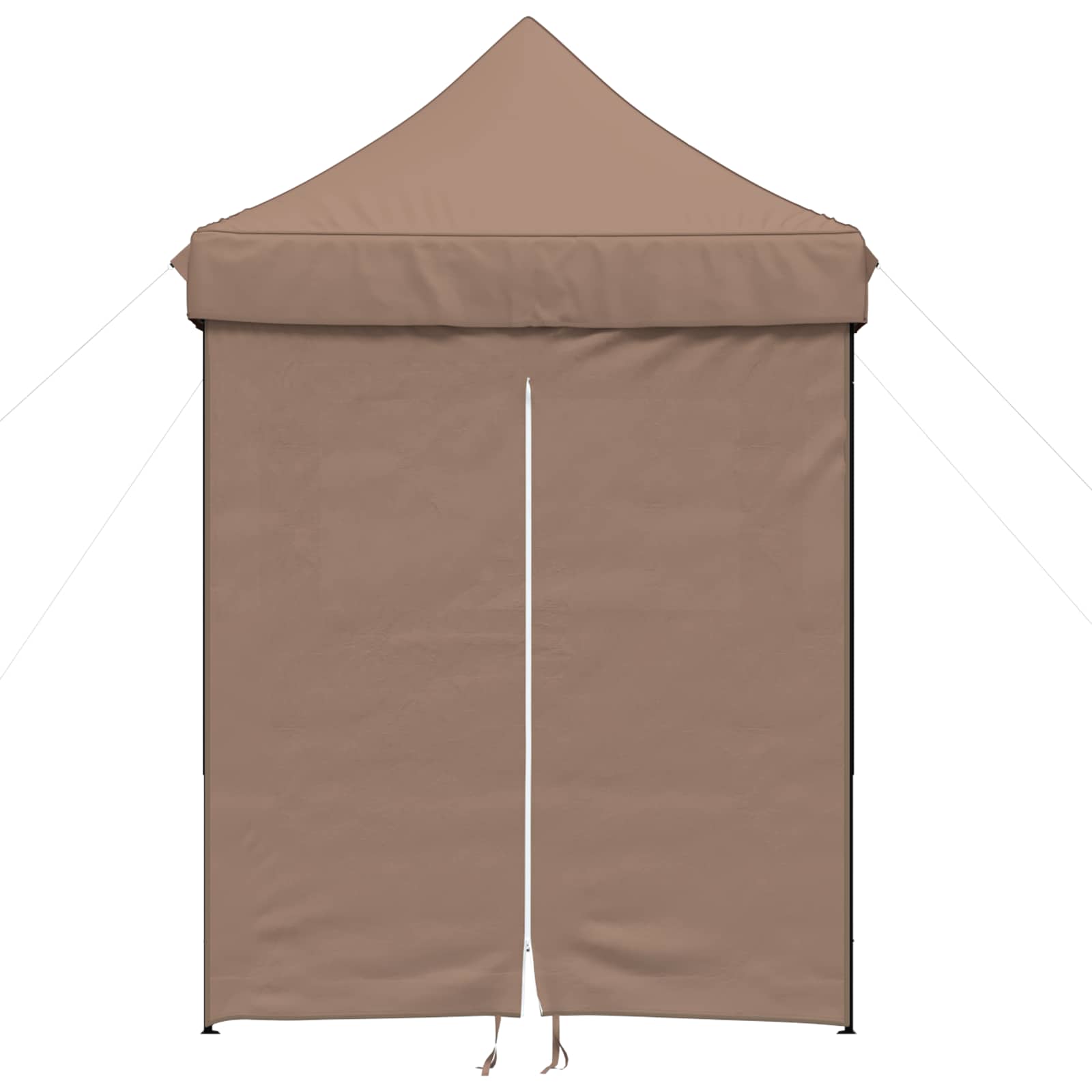Partyzelt Faltbar Pop-Up Schwarz 200x200x306 cm