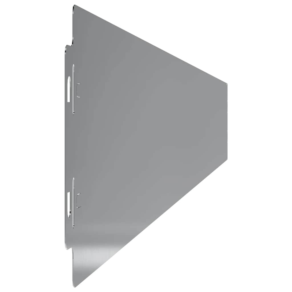 Raseneinfassung 10 pcs 10 x 103 cm Wetterfeststahl Rostig