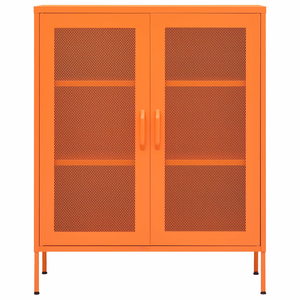 Lagerschrank Olivgrün 80x35x101,5 cm Stahl