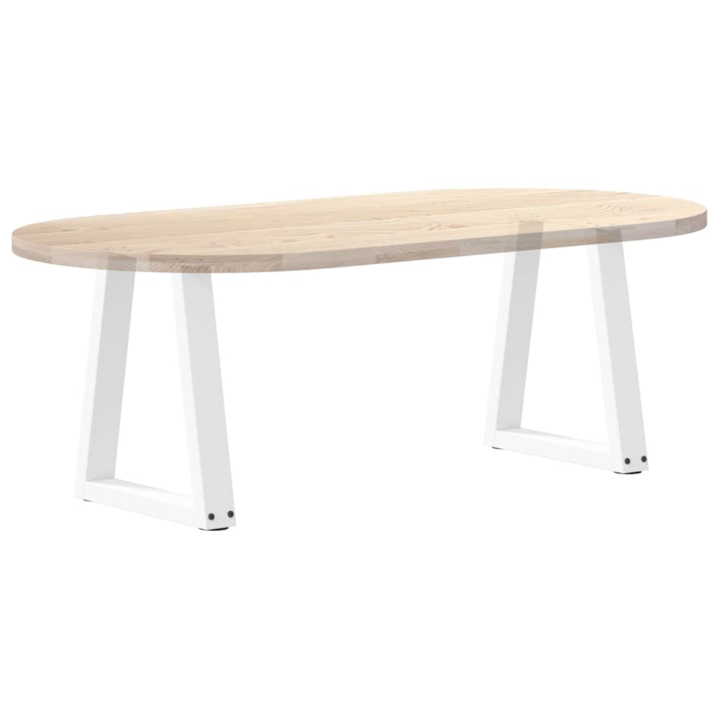 Couchtischbeine V-Form 2 Stück Schwarz 30x(30-31,3) cm Stahl