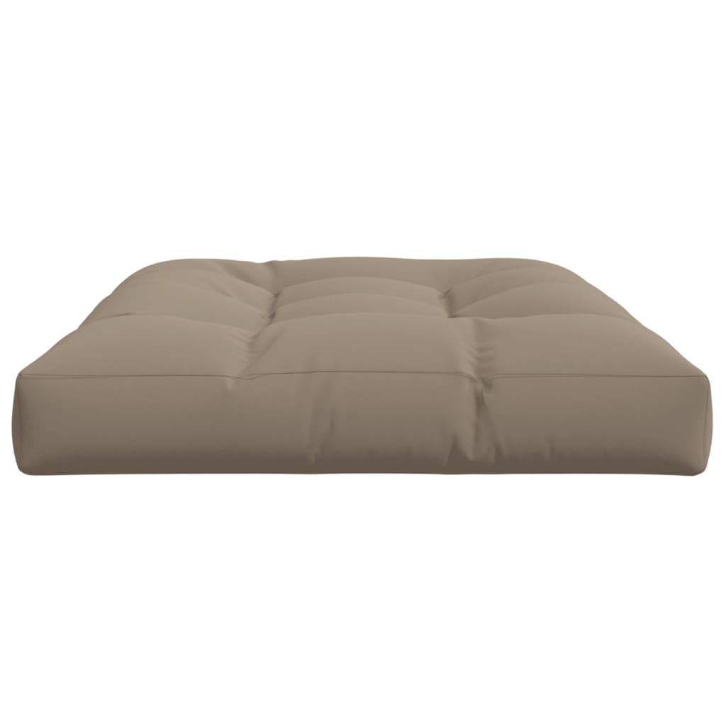 Palettenkissen Anthrazit 50x50x12 cm Stoff