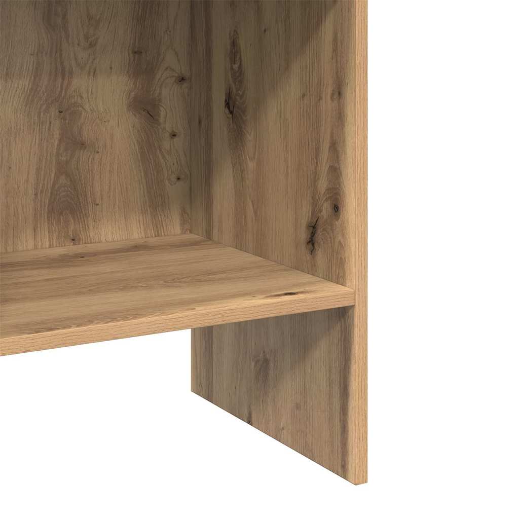 Bücherregal Weiß 40x35x180 cm Holzwerkstoff