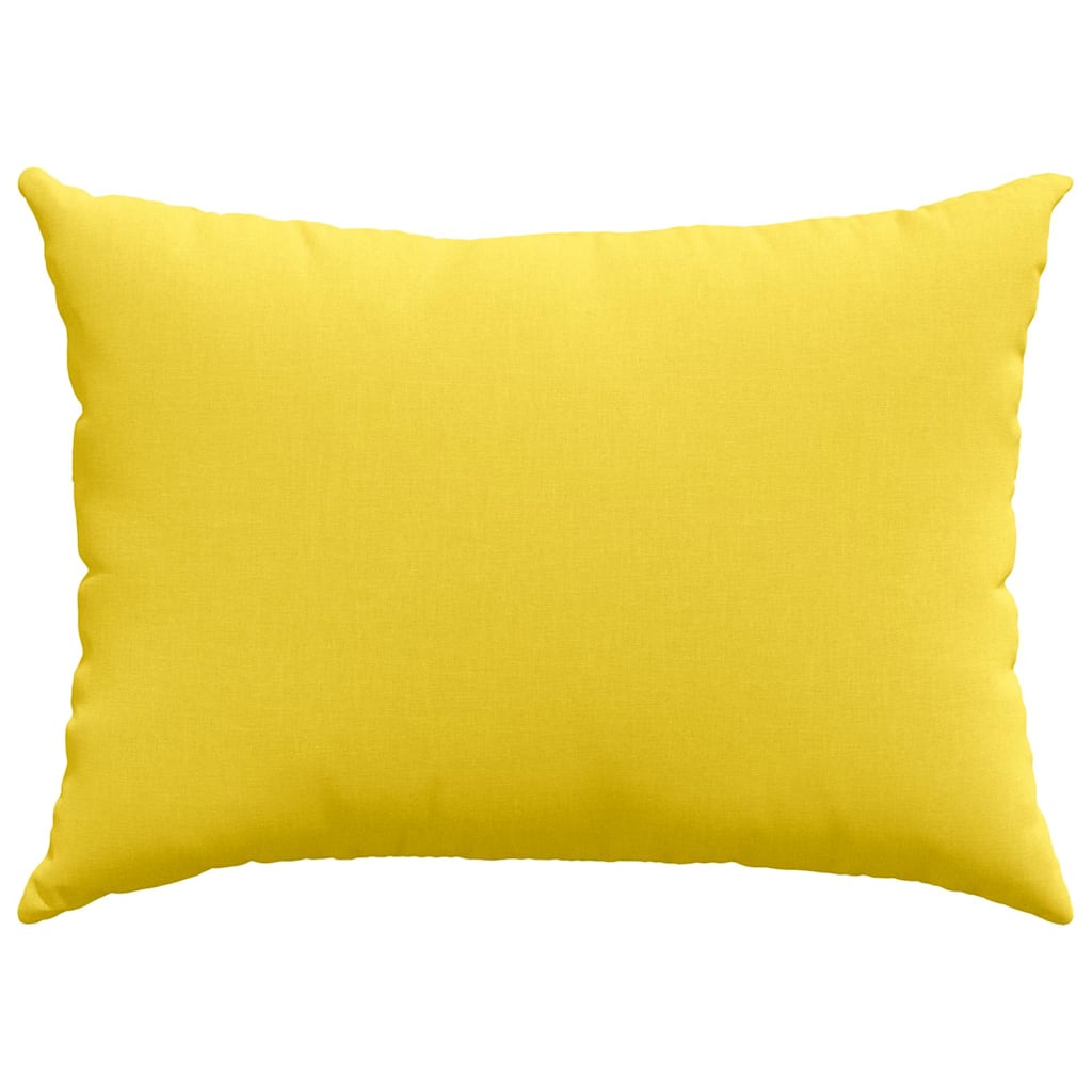 Sofakissen 2 pcs Hellgrau 50 x 30 cm Stoff