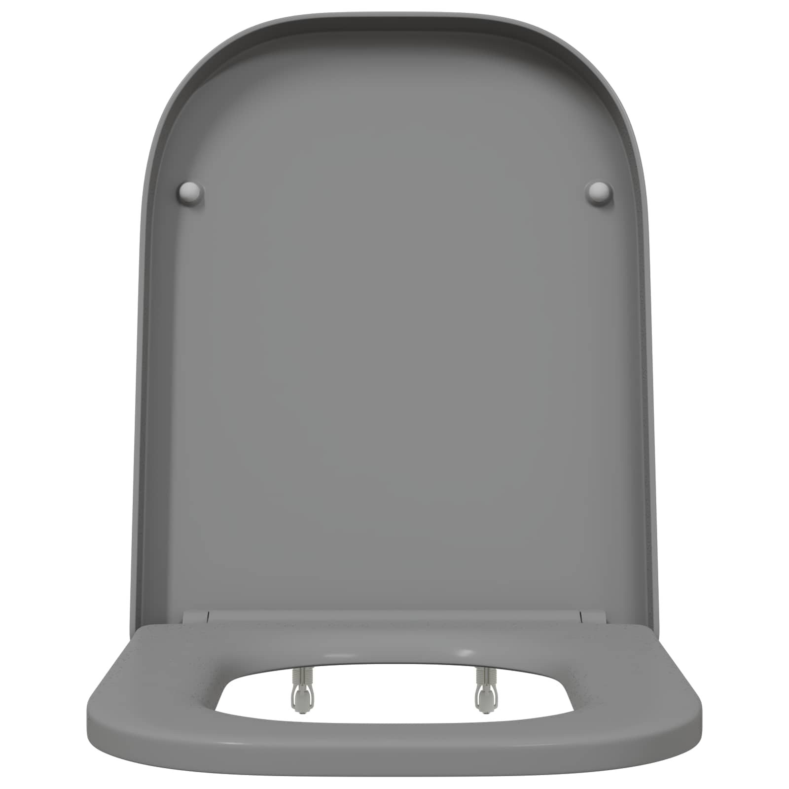 Toilettensitz Anthrazit 47,5 x 35 x 3,6 cm Duroplast