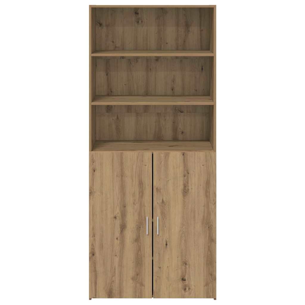Highboard Altholz 80 x 42,5 x 185 cm Holzwerkstoff