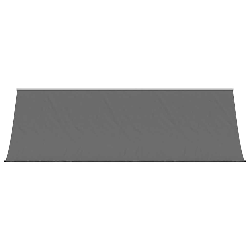 Markise Einziehbar Anthrazit 100x150 cm Stoff und Stahl