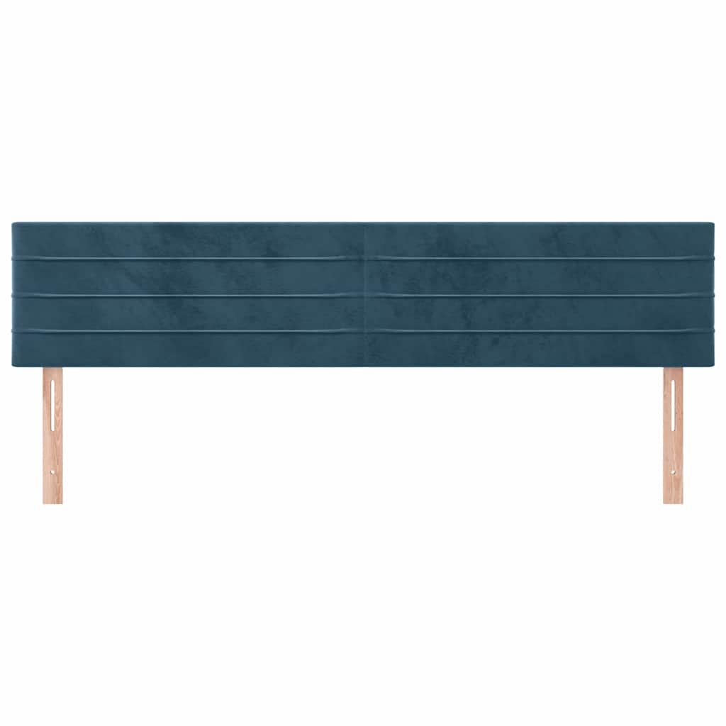 Kopfteil Hellgrau 80x5x118/128 cm Samt