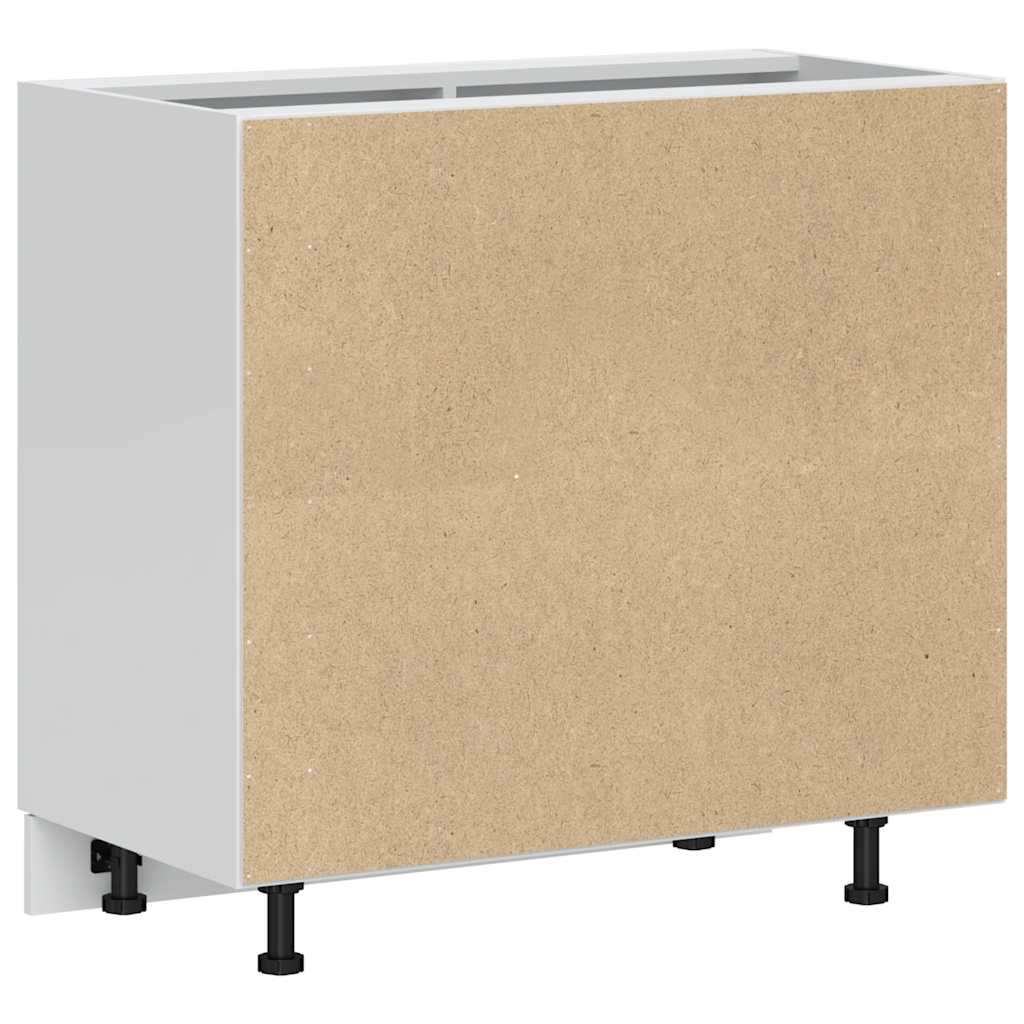 Unterschrank Lyon Weiß 60x46x81,5 cm Holzwerkstoff