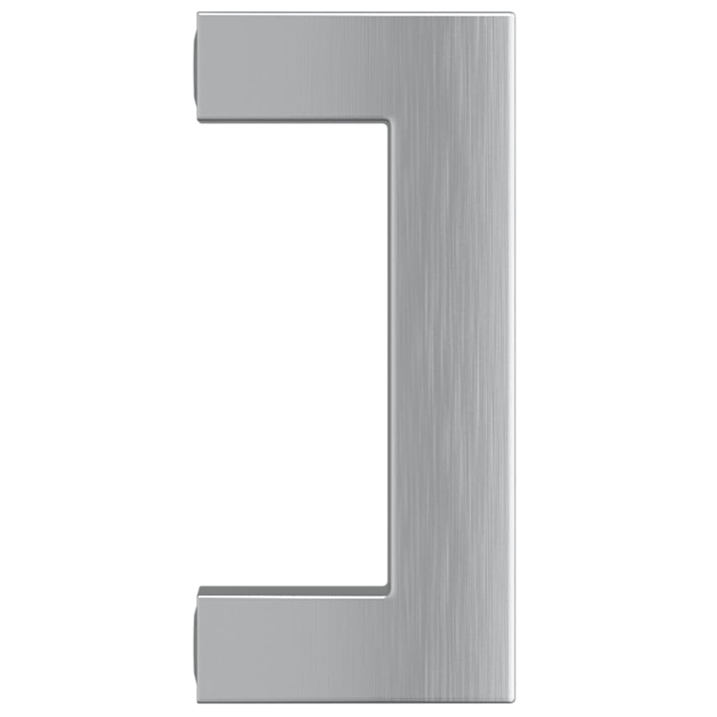 Möbelgriffe 10 Stk. Silbern 64 mm Edelstahl