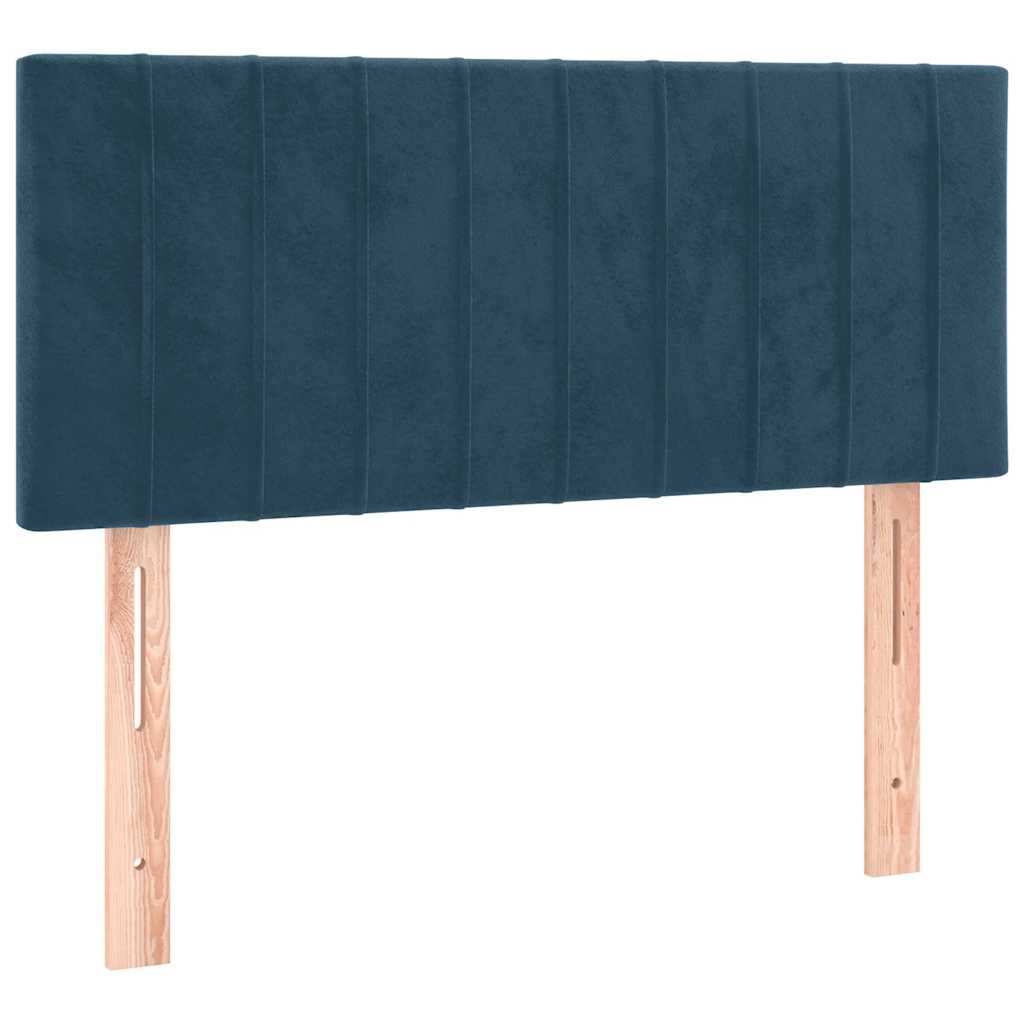 Kopfteil Hellgrau 80x5x118/128 cm Samt