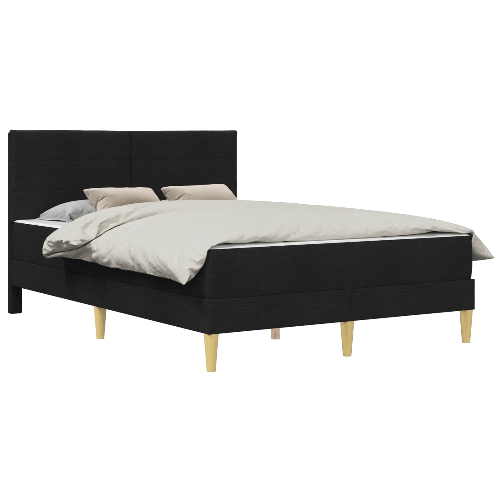 Bettrahmen Hellgrau 80 x 200 cm Polyester