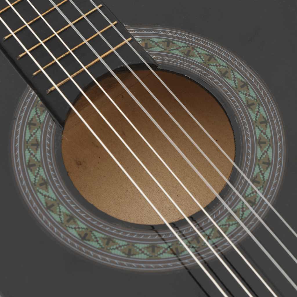 Klassische Gitarre für Anfänger 4/4 39" Lindenholz