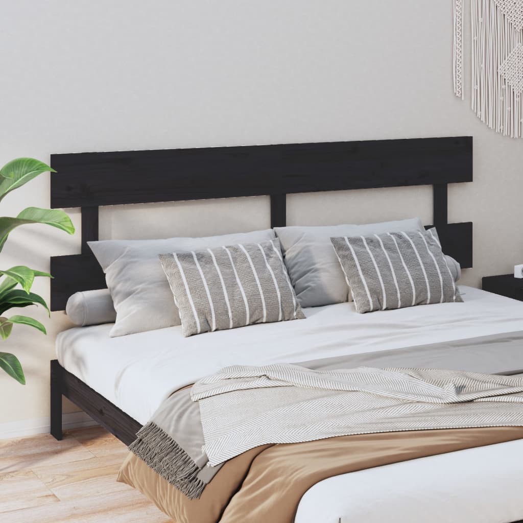 Bett-Kopfteil 78,5x3x81 cm Massivholz Kiefer