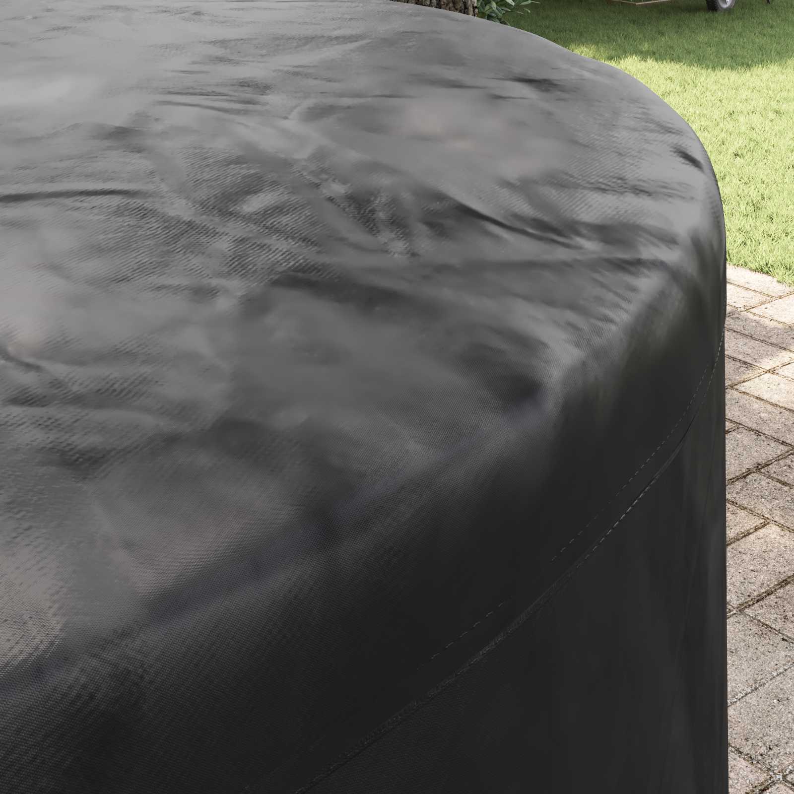 Möbelbezug Schwarz 102 x 102 x 71 cm 210D Oxford Stoff