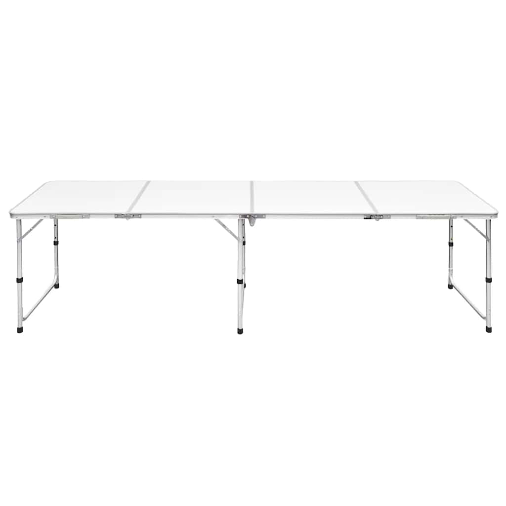 Campingtisch Klappbar Höhenverstellbar Aluminium 120x60 cm