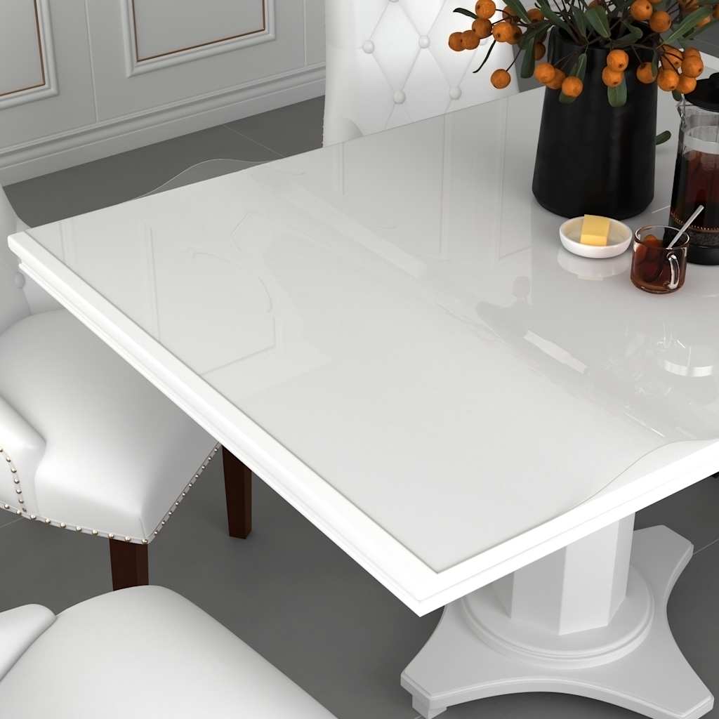 Tischfolie Transparent 100x60 cm 1,6 mm PVC