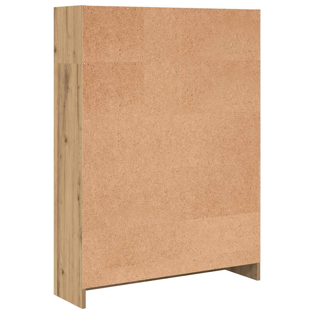 Bücherregal Weiß 40x24x75 cm Holzwerkstoff
