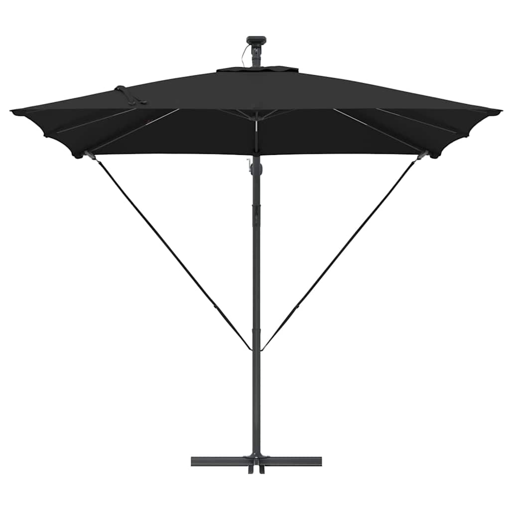 Sonnenschirm Sand 249 x 249 x 250 cm Polyester und Aluminium