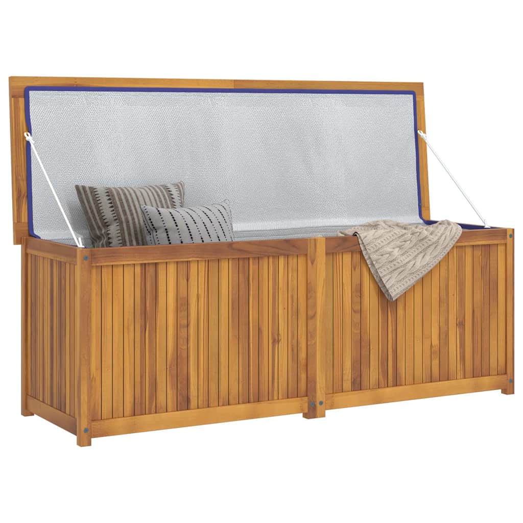 Gartenbox 60x50x58 cm Massivholz Teak